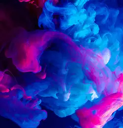 abstract image of colorful liquid