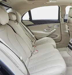 luxury car interior