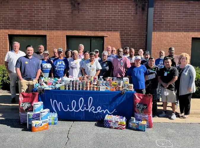 Milliken associates helping with Disaster Relief