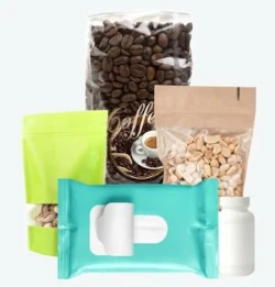 Various product packaging