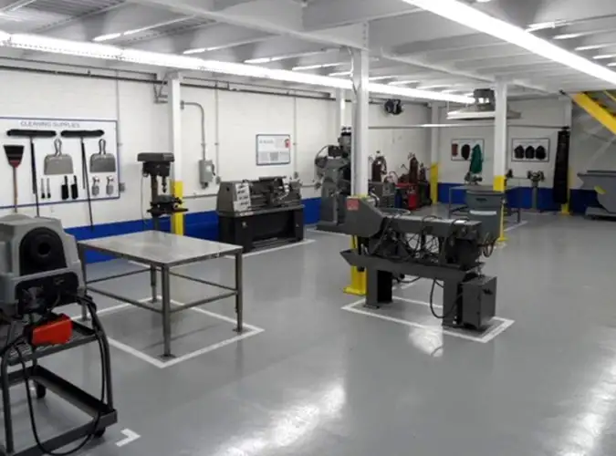 organized shop floor that has gone through the 5S process