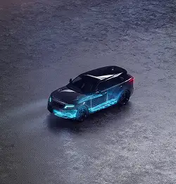 Diagram showing underbody shields