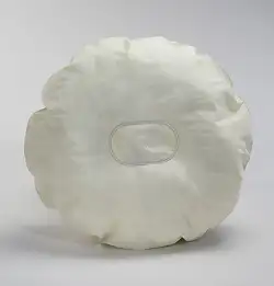 Inflated Airbag on white background