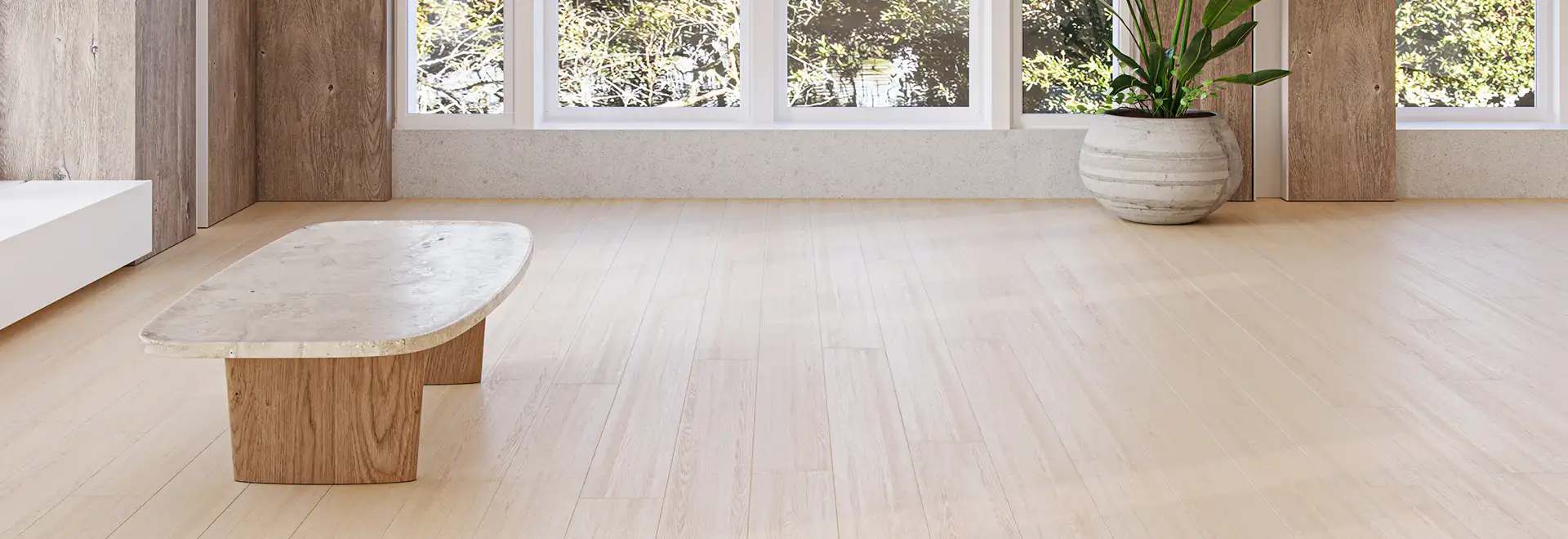 interior with natural organic color pallete