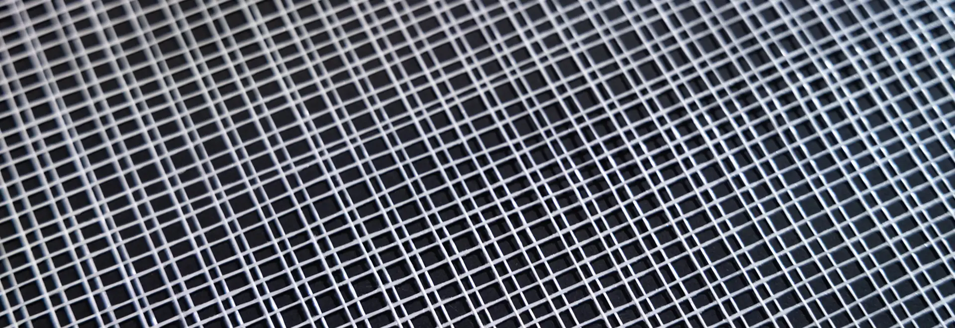 close shot of a a scrim