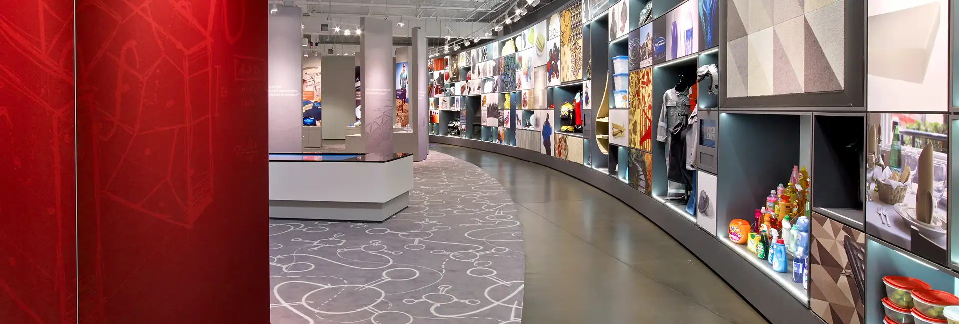 Milliken product showroom RMC campus