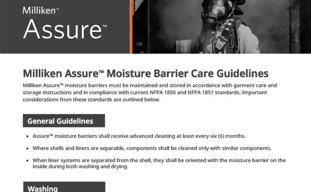 Milliken Assure Care Guidelines.webp