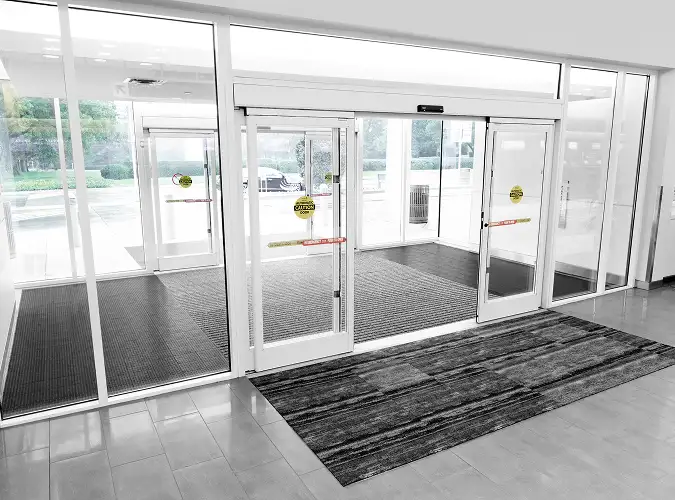 Vestibule with Milliken entrance flooring