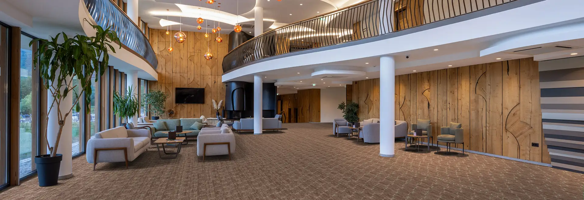 rustic open public space 