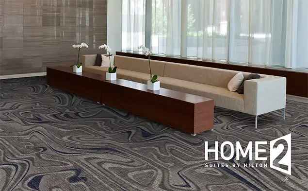 seating area with carpet from the Home2 Vibrant scheme