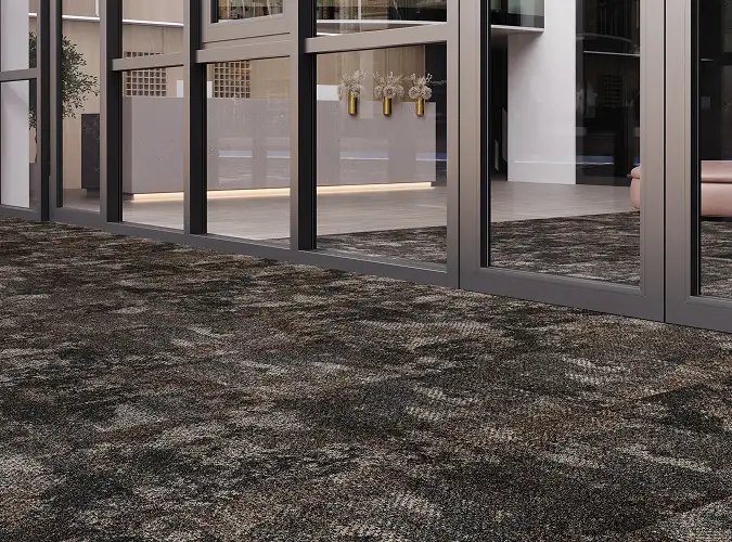 close to floor photo of OBEX Tile