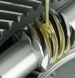 close up of lubercant