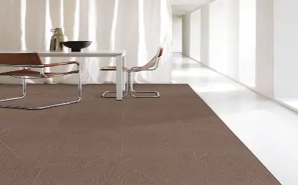 seating area with neutral carpet from the City Proper collection