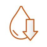 Decreased Water Usage icon