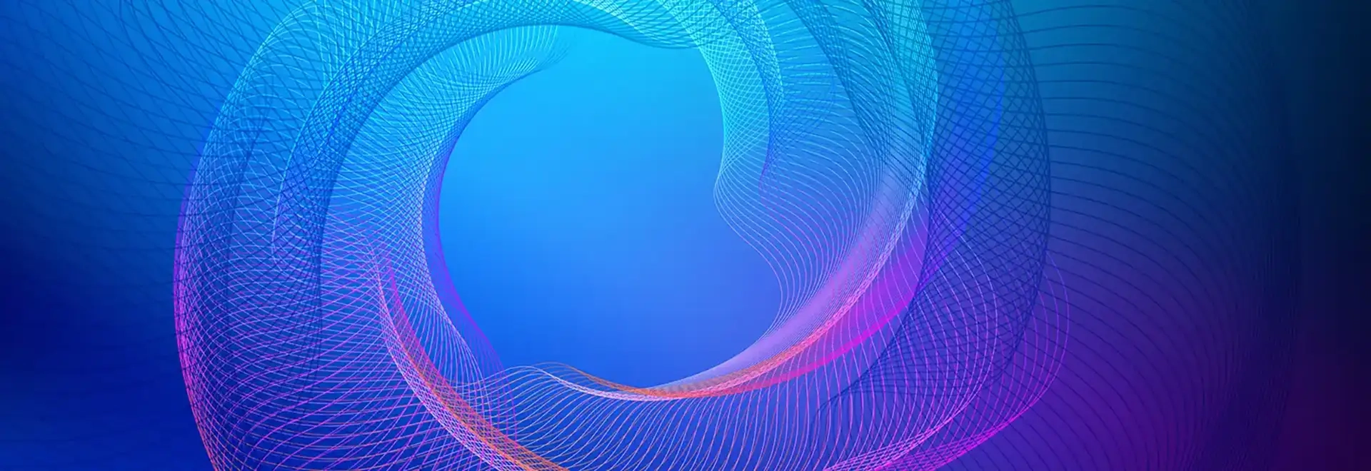 abstract image on a blue to purple graduated background