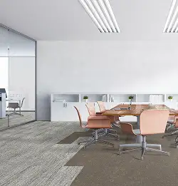 conference room with Milliken carpet