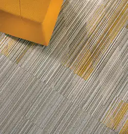 single chair on carpet tile from the OPen Studio collection