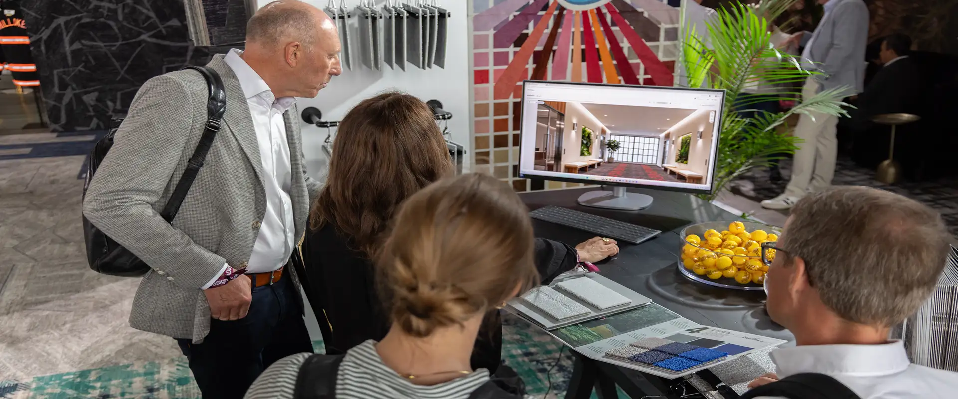 customers interacting with Style Shop