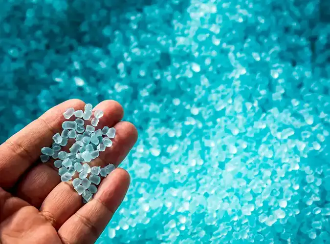 light blue Plastic beads