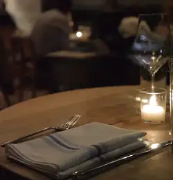 Milliken Table Linens- Indaco Restaurant Charleston