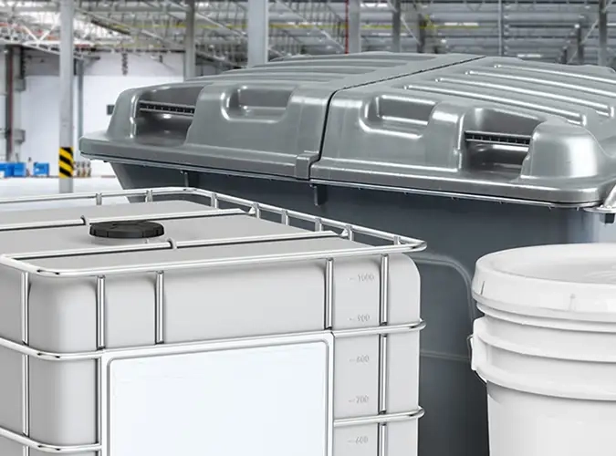 example of containers of differnt types