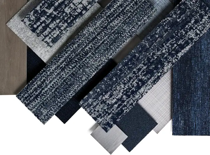 product collage showing cordination with Ignited Earth flooring