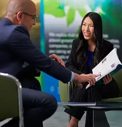 two associates collaborating